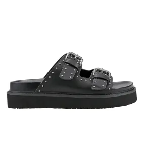 Agusta Studded Slide Sandal