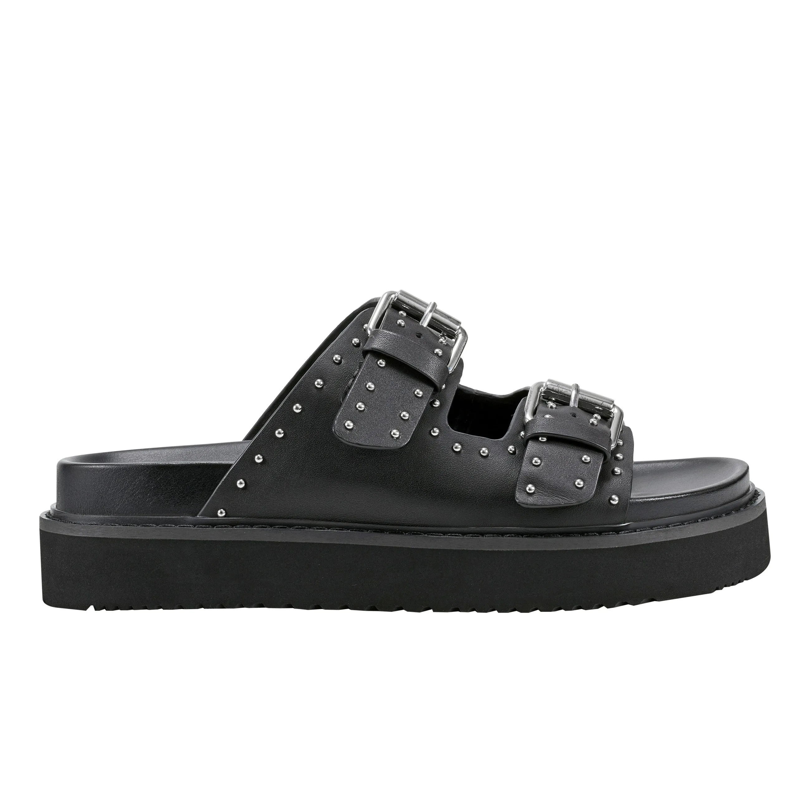 Agusta Studded Slide Sandal
