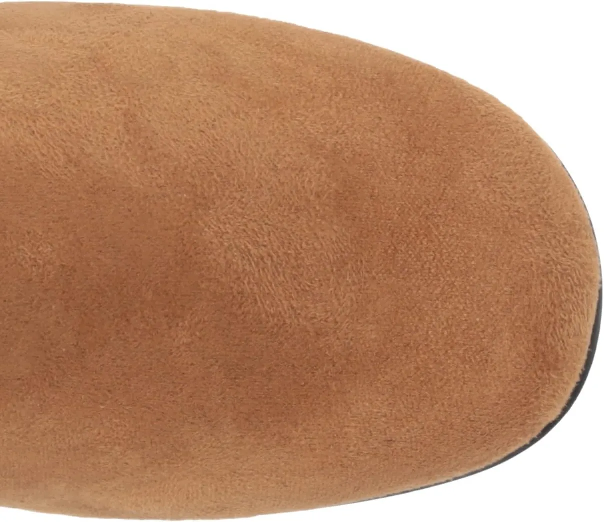 AmeriMark Women's Faux-Suede Adina Wide-Calf Boots - Comfortable, Stylish, Durable, Side Zipper, Excellent Traction