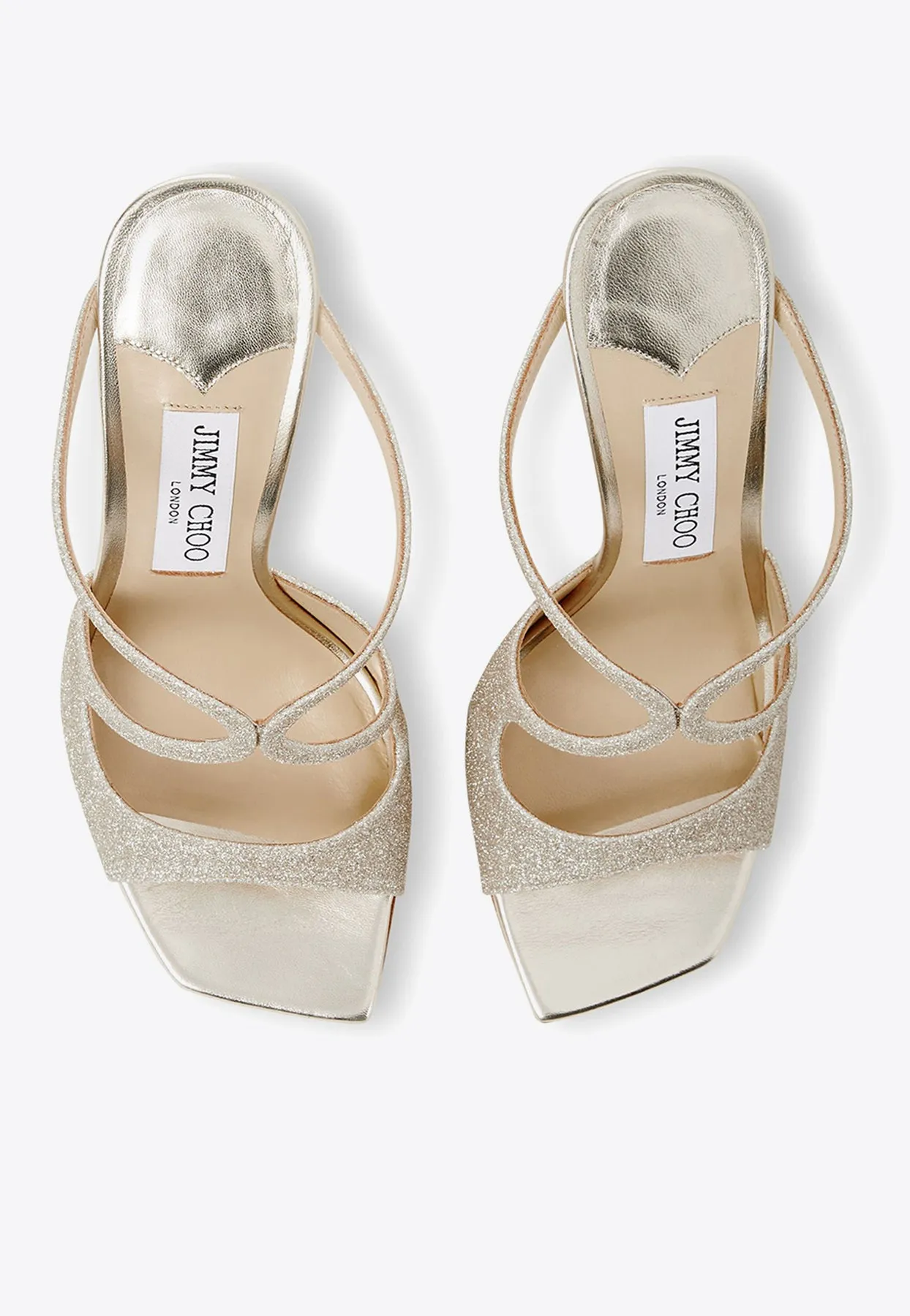 Anise 95 Glittered Mules