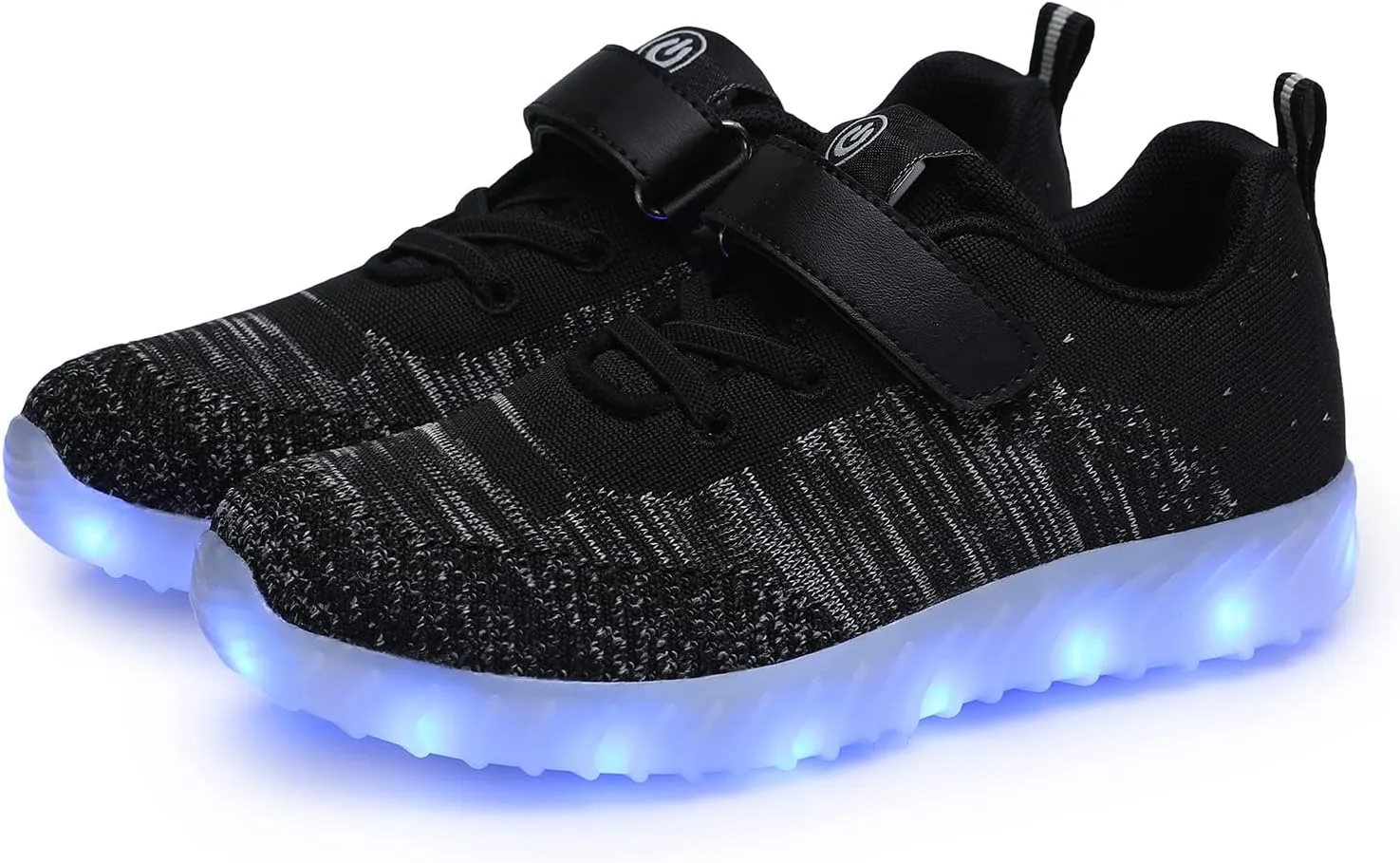 AoSiFu Kids Light Up Shoes Toddler Girls Boys Breathable Led Flashing Sneakers USB Charge