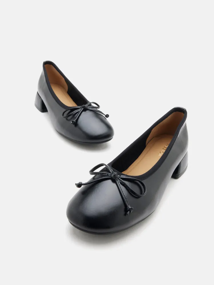 Blaise Bow Ballerina Heels