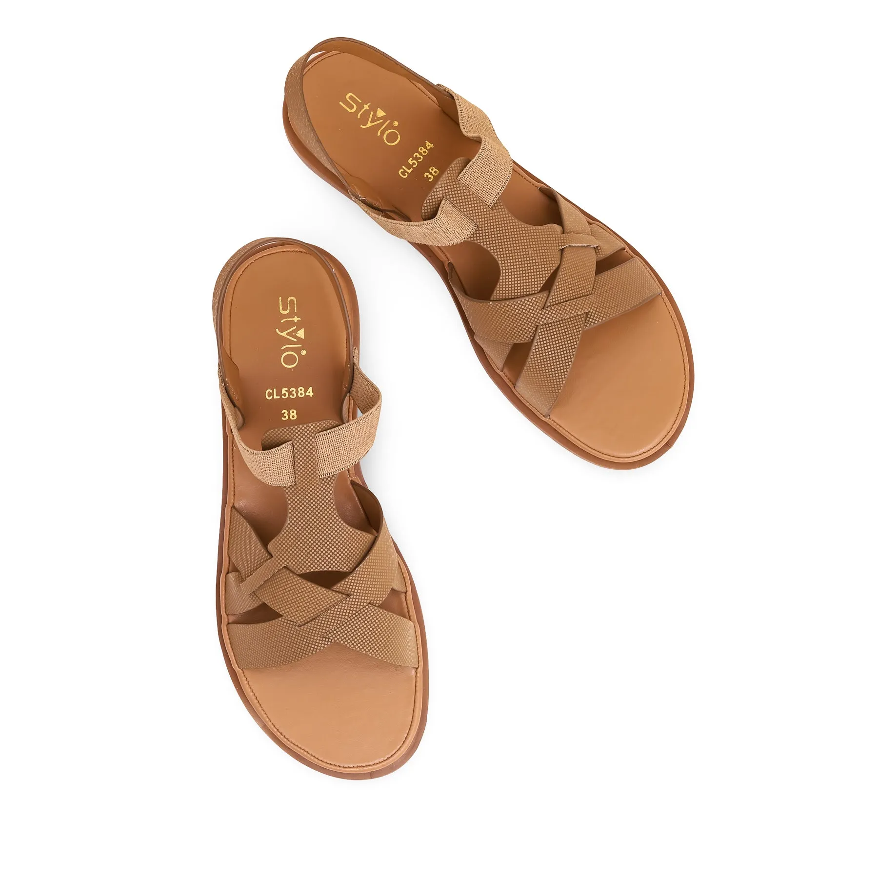 Brown Casual Sandals CL5384