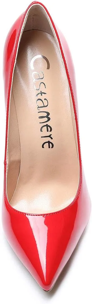 Castamere Women's High Heels Slip-On Pumps Pointy-Toe Elegant Stilettos Wedding Party Sexy Heel Shoes 12CM Heels Pump