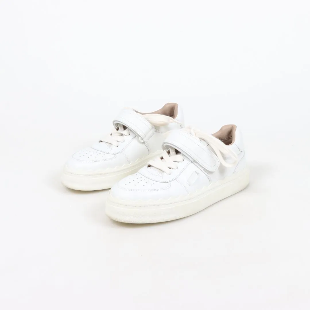 Chloe 'Lauren' Leather Sneakers Size 38