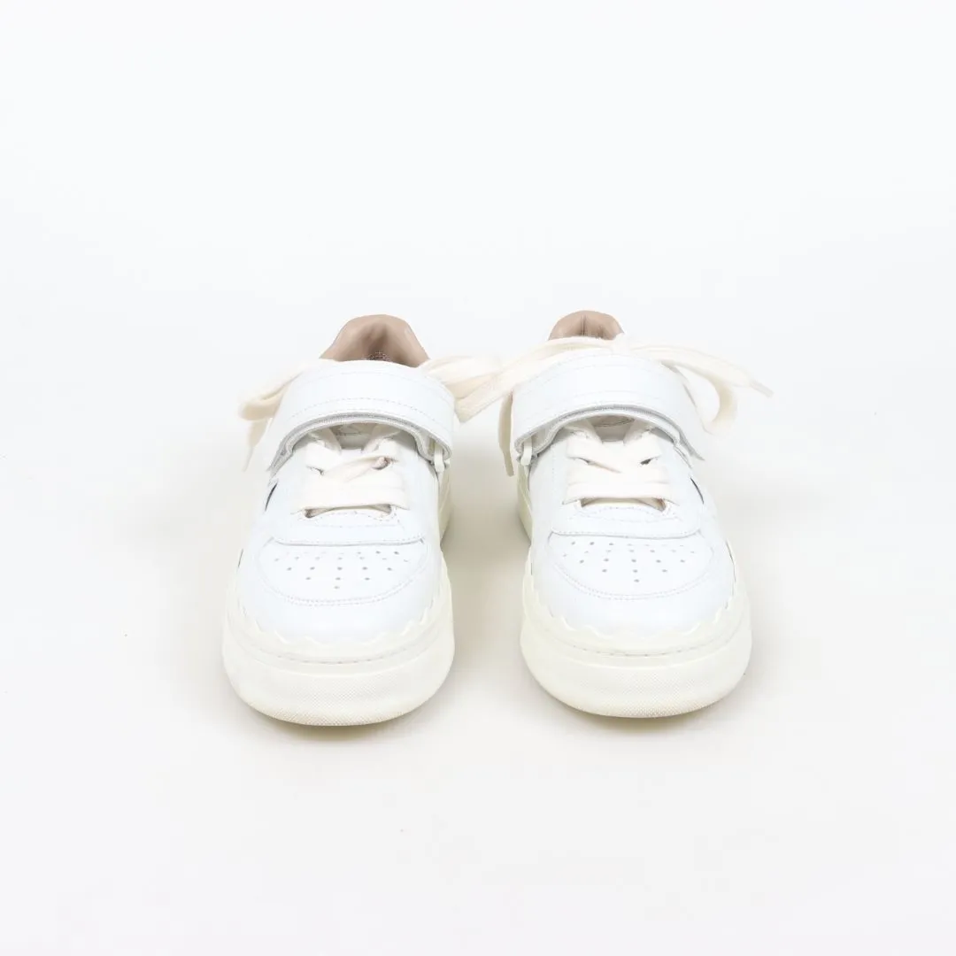 Chloe 'Lauren' Leather Sneakers Size 38