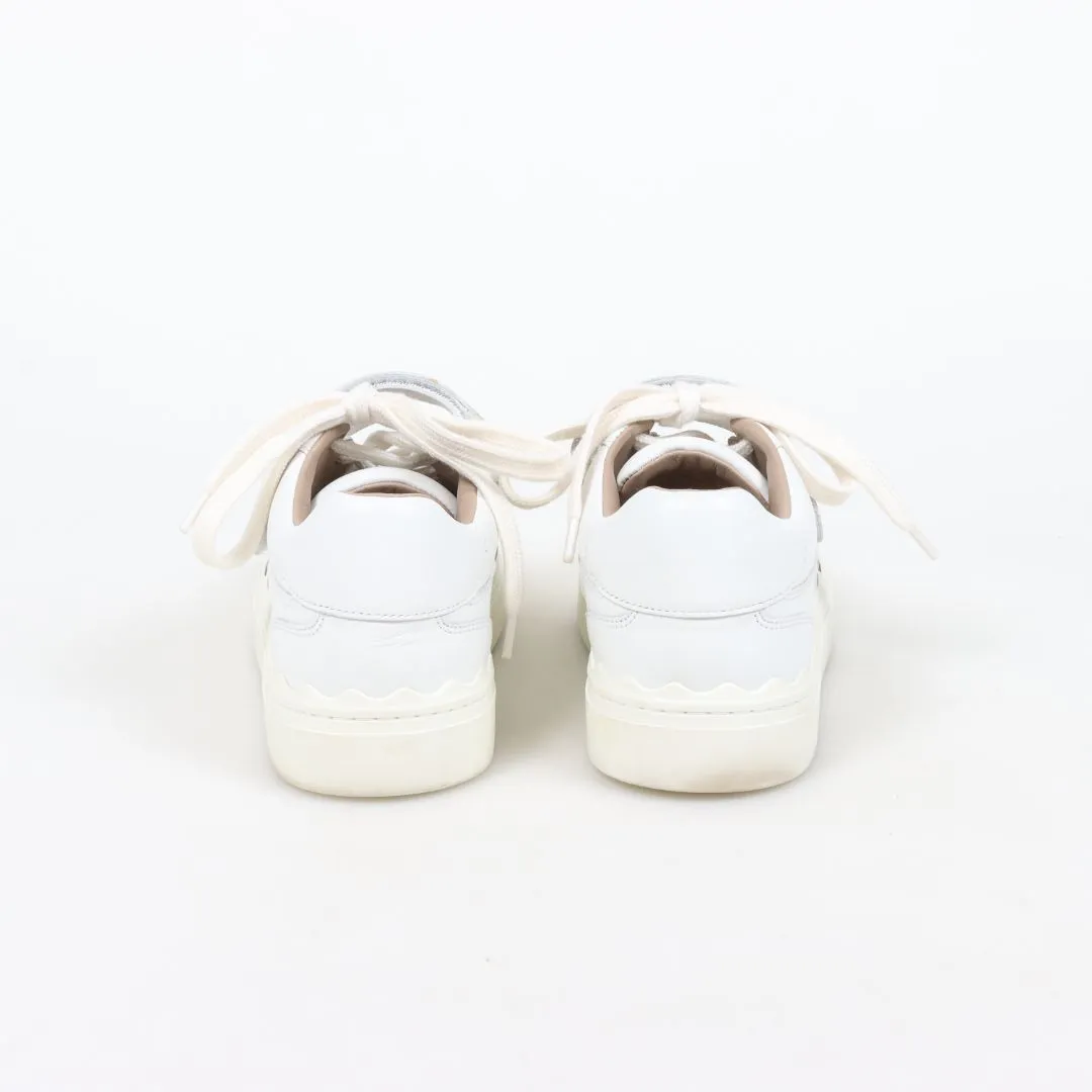 Chloe 'Lauren' Leather Sneakers Size 38