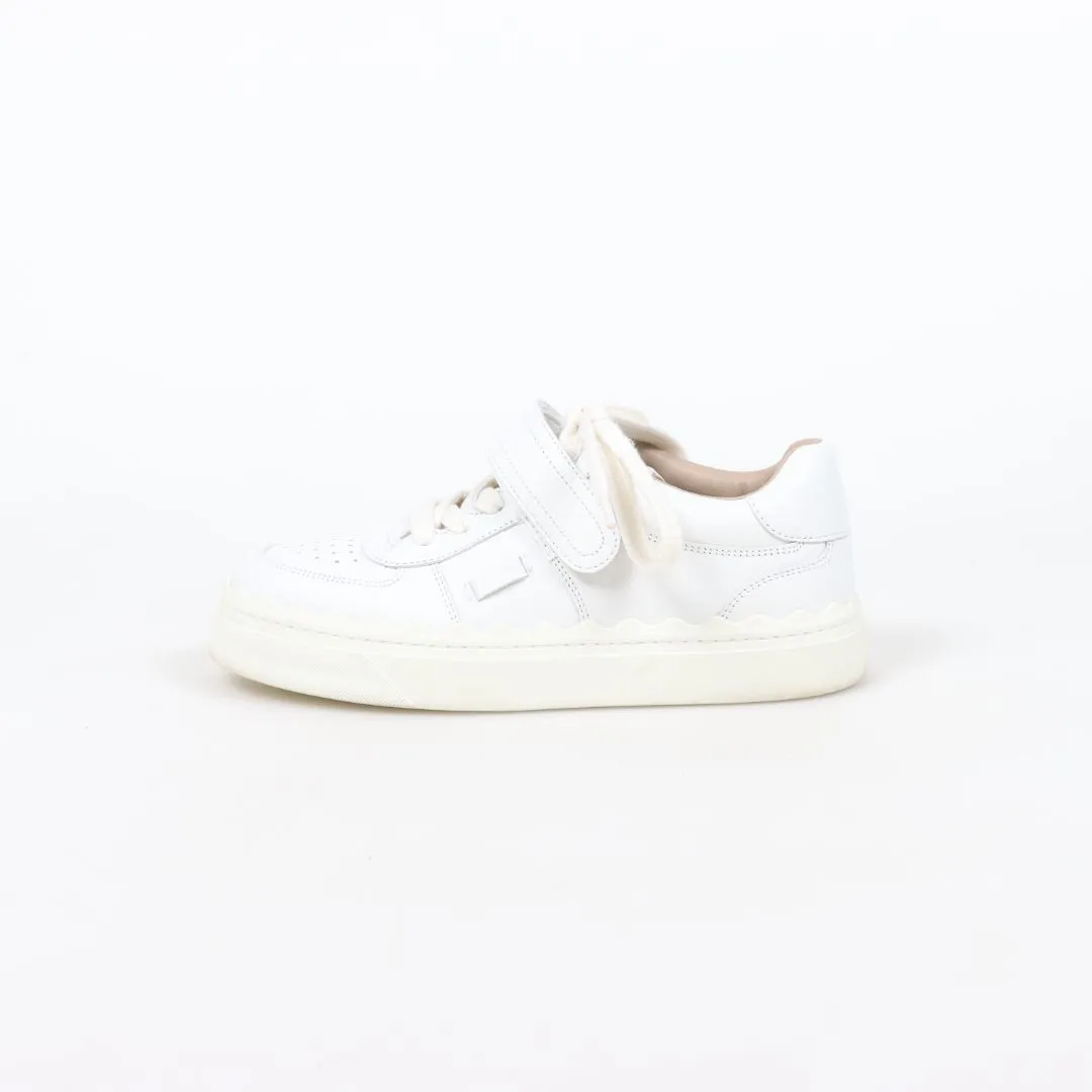 Chloe 'Lauren' Leather Sneakers Size 38