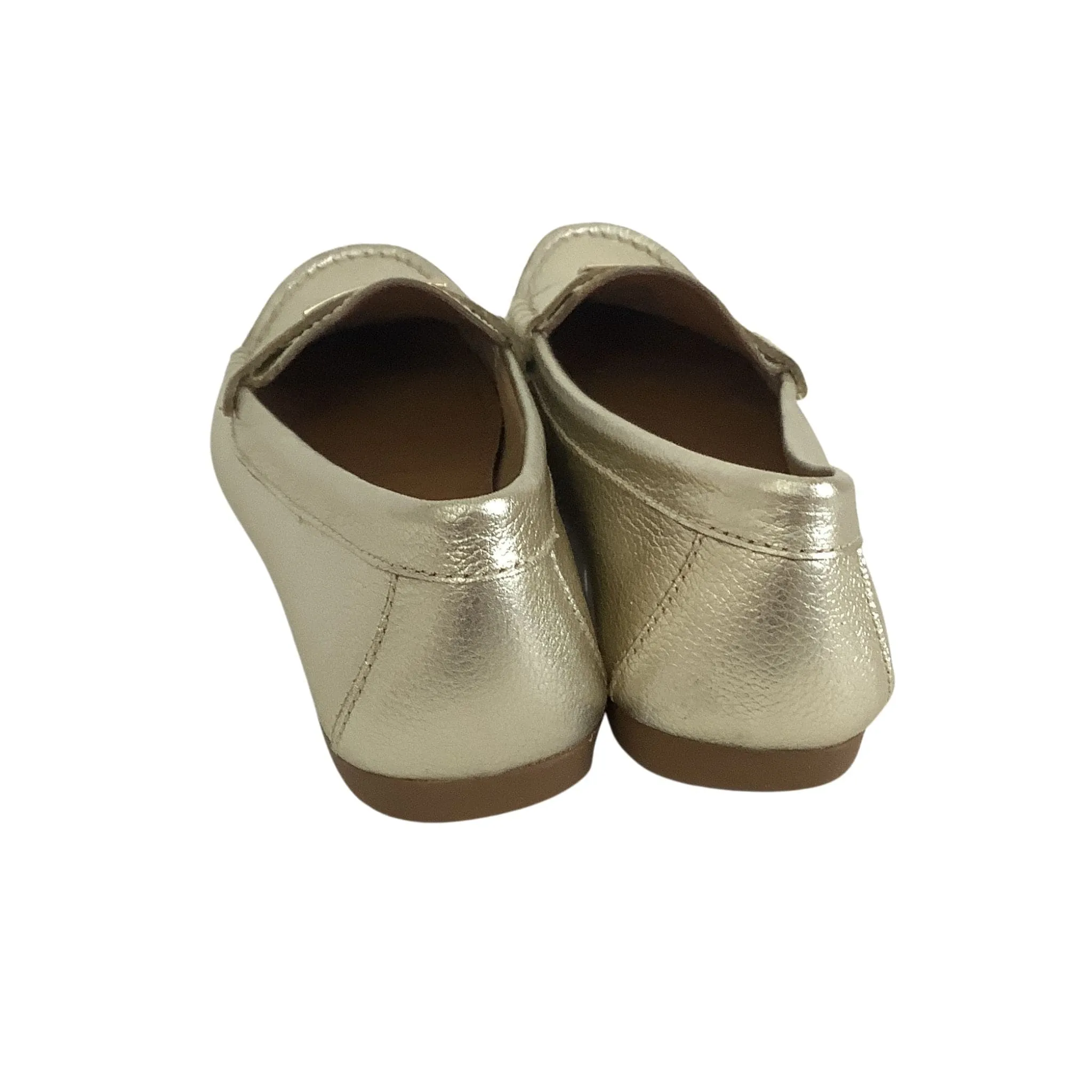 Coach Gold Loafers