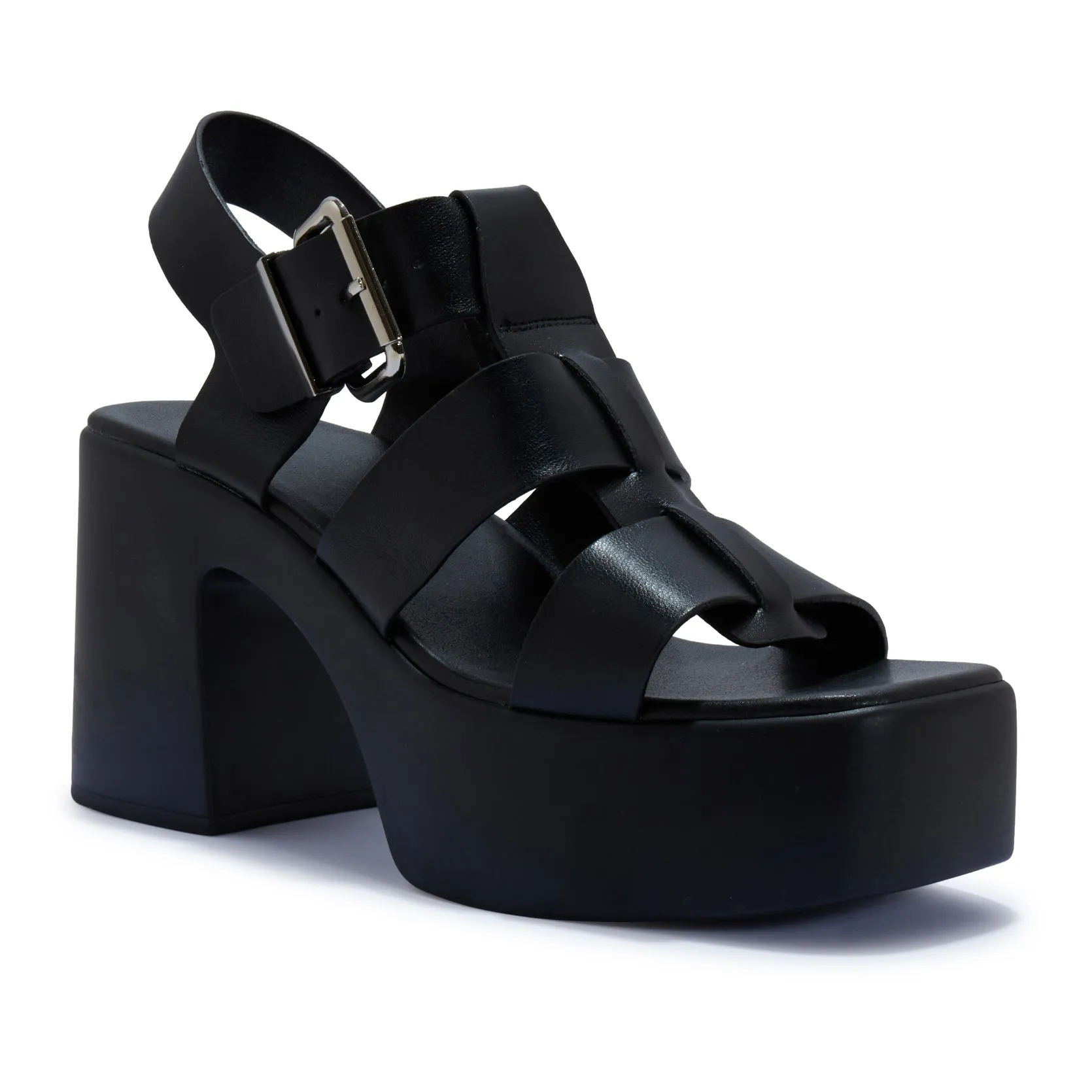 DAHLIA1 CHUNKY PLATFROM GLADIATOR SANDAL