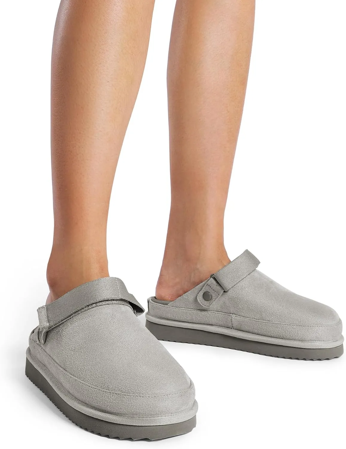 DREAM PAIRS Women's Clog Slippers Women's Platform Clogs for Women Mules Slip on Shoes Adjustable