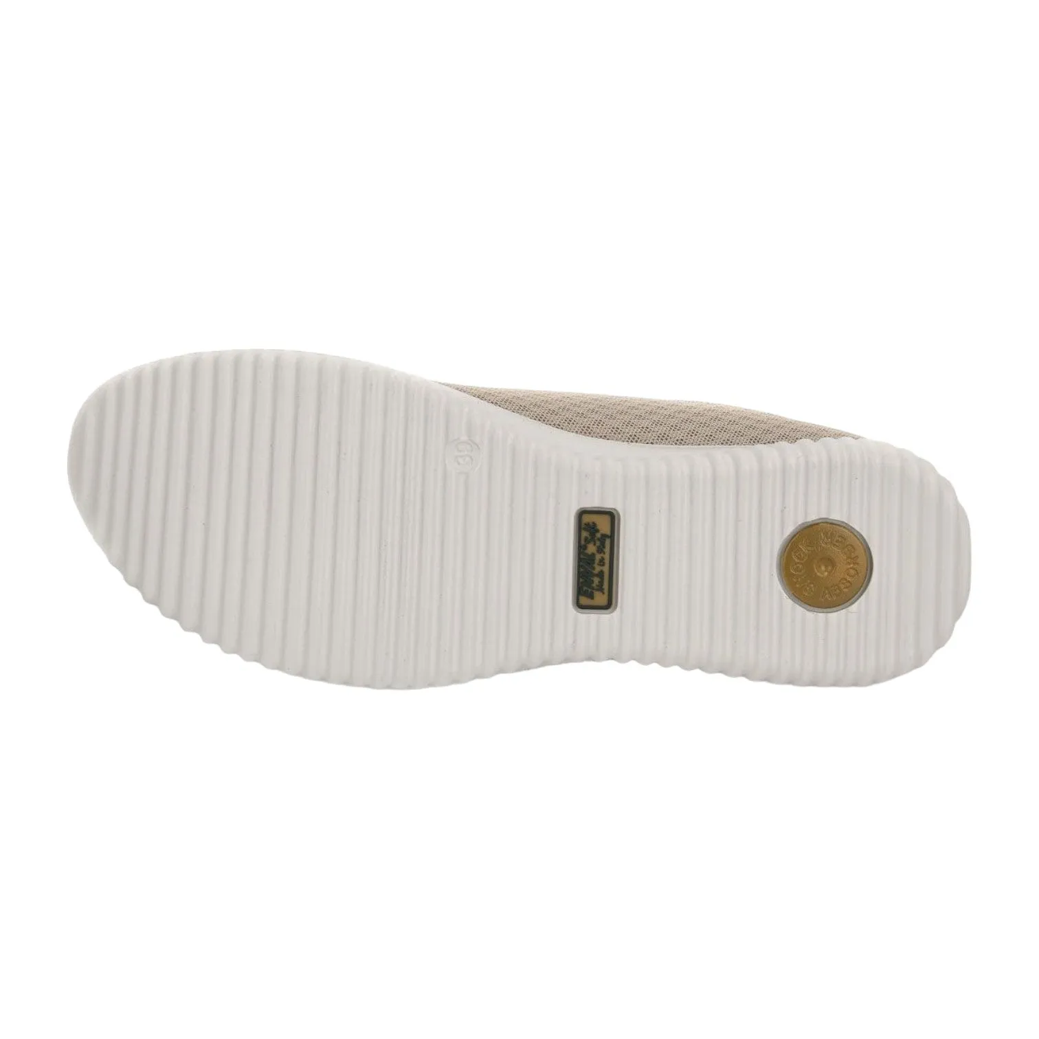 Enval Soft Slip on Donna in Tessuto Beige