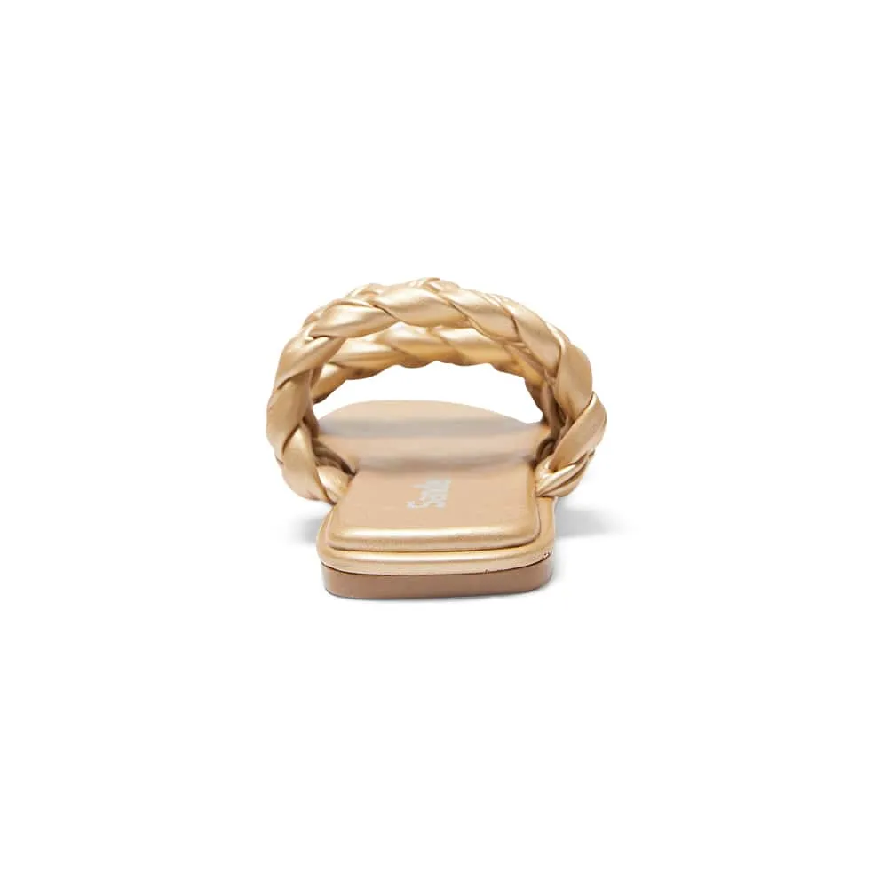Enya Slide in Goldwash Smooth