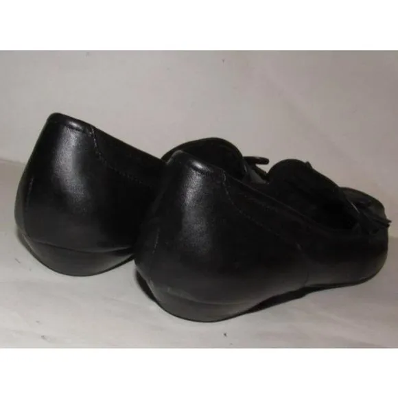 Etienne Aigner Vintage JASON Black Leather Loafers
