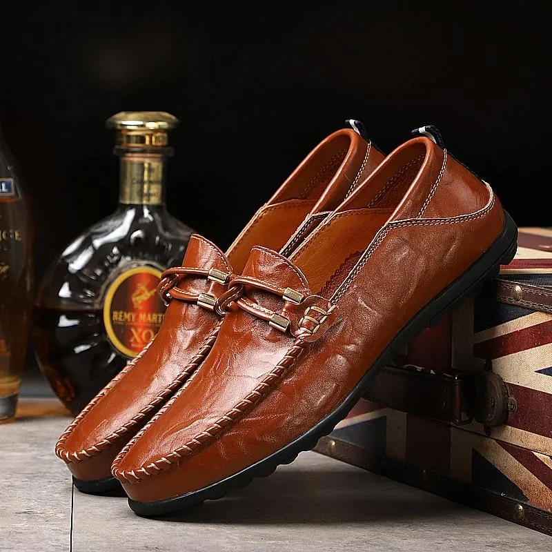 Fashion Breathable Soft Men's Flats Loafers Shoes