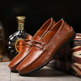 Fashion Breathable Soft Men's Flats Loafers Shoes