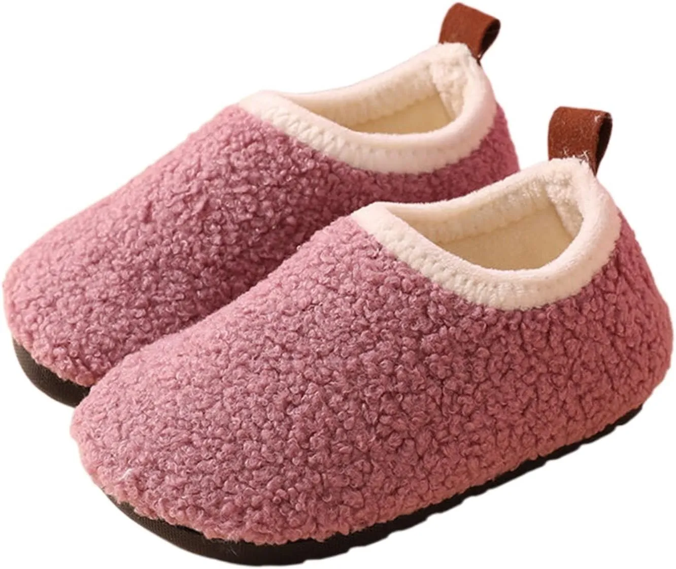 Feather Shoes for Kids Baby Girls Boys Winter Warm Cozy Sneaker Toddler Fuzzy Soft Outdoor Sport Flat Shoes