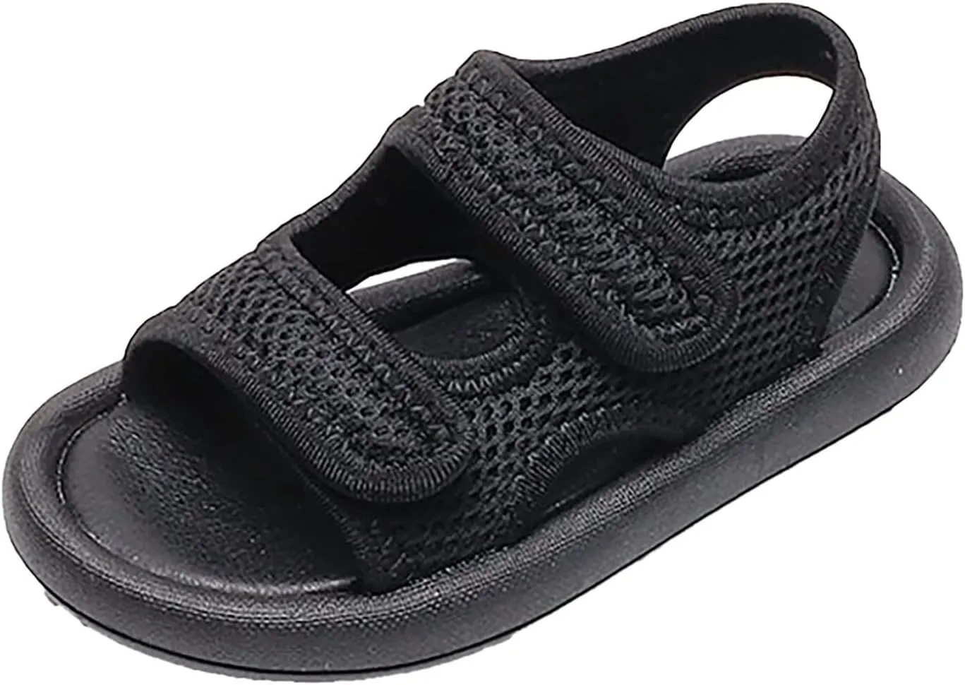 Girls Kids Open Toe Shoes Toddler Wide Sandals Summer Casual Soft Flat Beach Shoes Little Girls Slip On Loafers Trendy