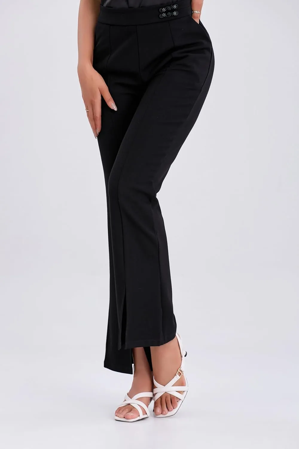 iiimmu Women's Square Open Toe Strappy Sandals With 2.5 IN Kitten Heels, Cute and Elegant Summer Low Heels, PU Leather