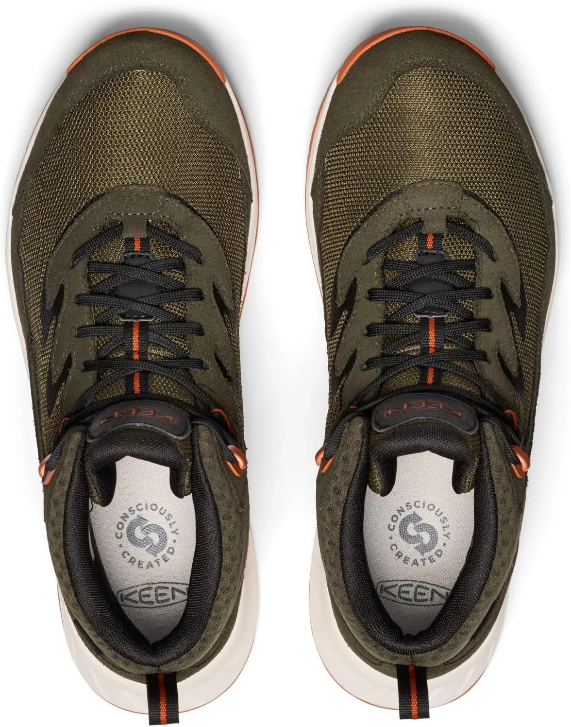 KEEN Mens Hightrail Mid Height Durable Lightweight Breathable Leather Waterproof