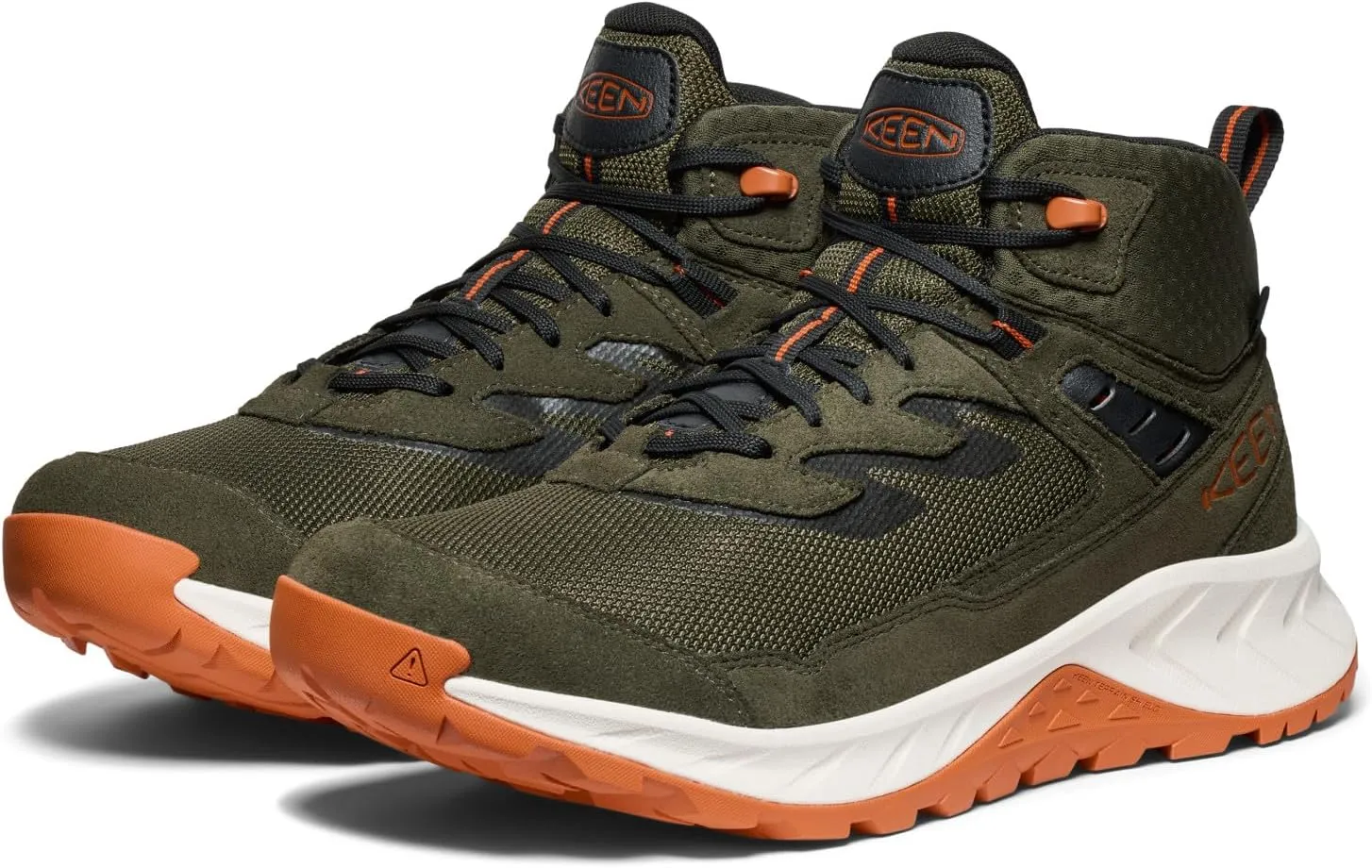 KEEN Mens Hightrail Mid Height Durable Lightweight Breathable Leather Waterproof