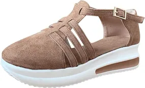 Lausiuoe Sneakers For Women Walking Shoes Comfortable Canvas Sneakers Low Top Fashion Casual Soft Non-Slip Flat Loafers