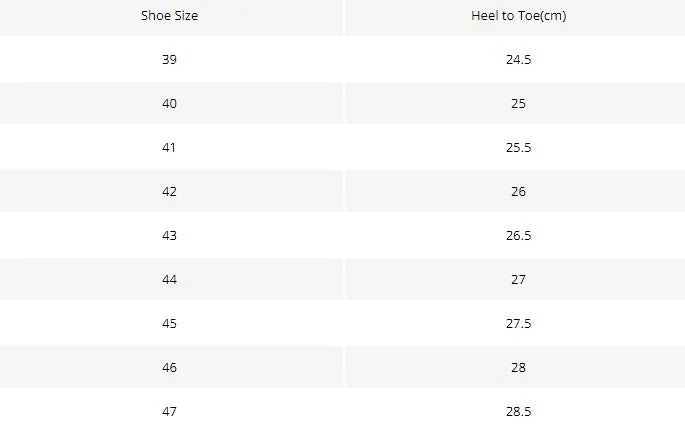 Men's Summer/Autumn Casual Sneakers | Plus Size