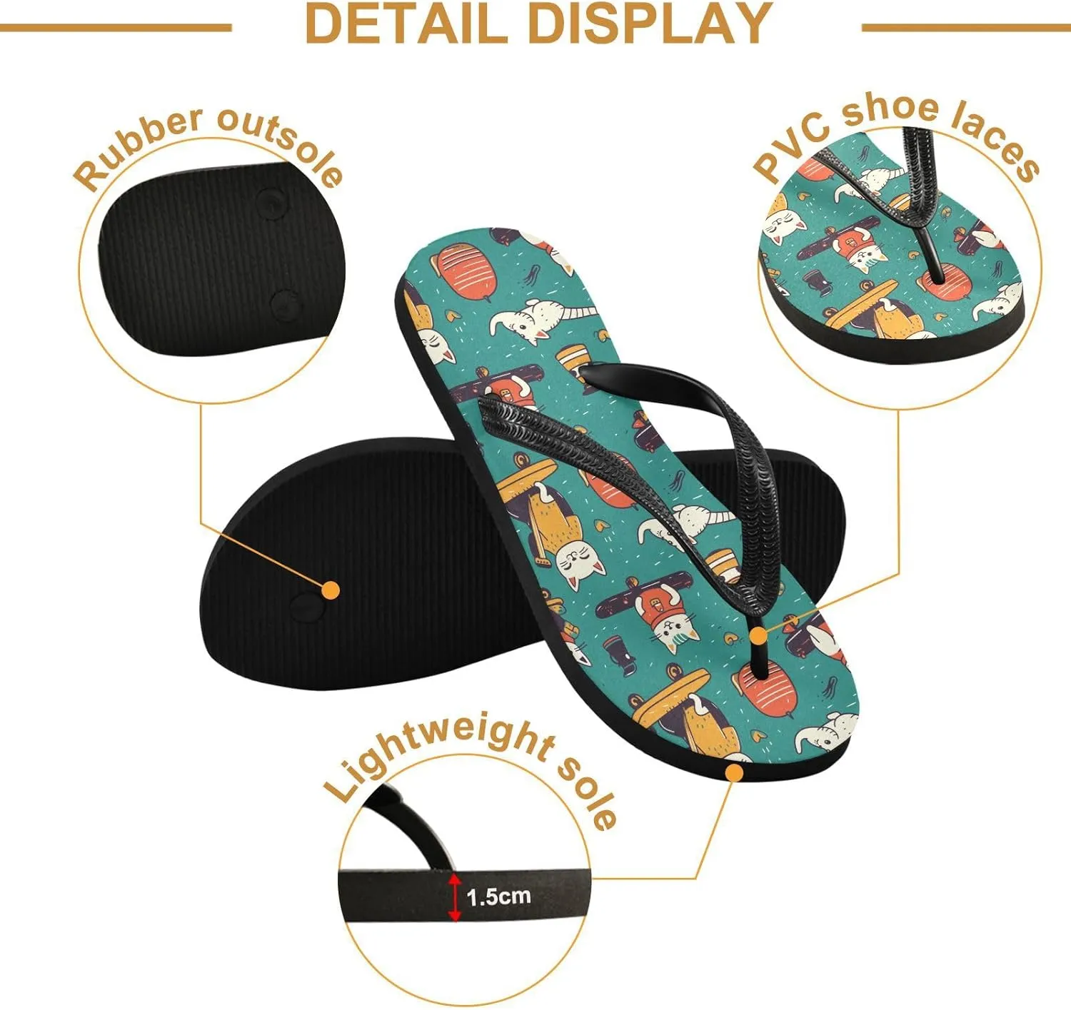MNSRUU Flip Flops for Women Men Palm Leaf Flip Flops Womens Slides Men Sandals Shower Slippers Summer Non-Slip Flipflops for Swim Beach Bathroom, XS