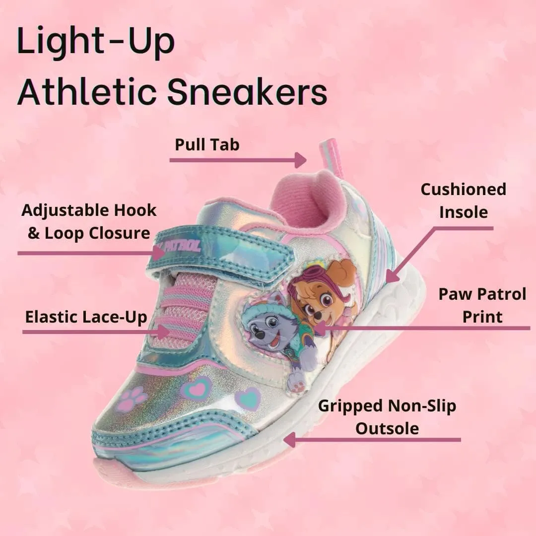 Nickelodeon Girl's Paw Patrol Light Up Laceless Shoes (Toddler/Little Girl)