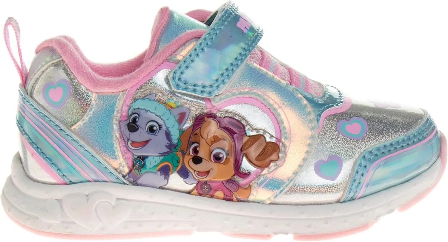 Nickelodeon Girl's Paw Patrol Light Up Laceless Shoes (Toddler/Little Girl)