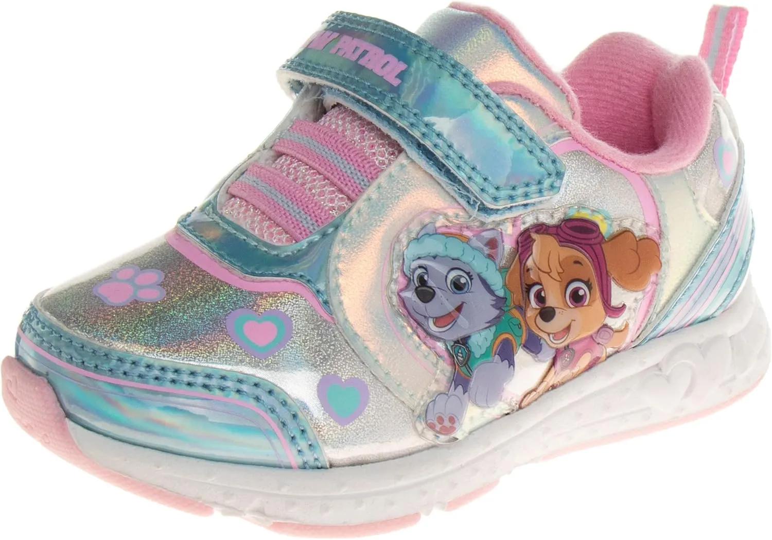 Nickelodeon Girl's Paw Patrol Light Up Laceless Shoes (Toddler/Little Girl)