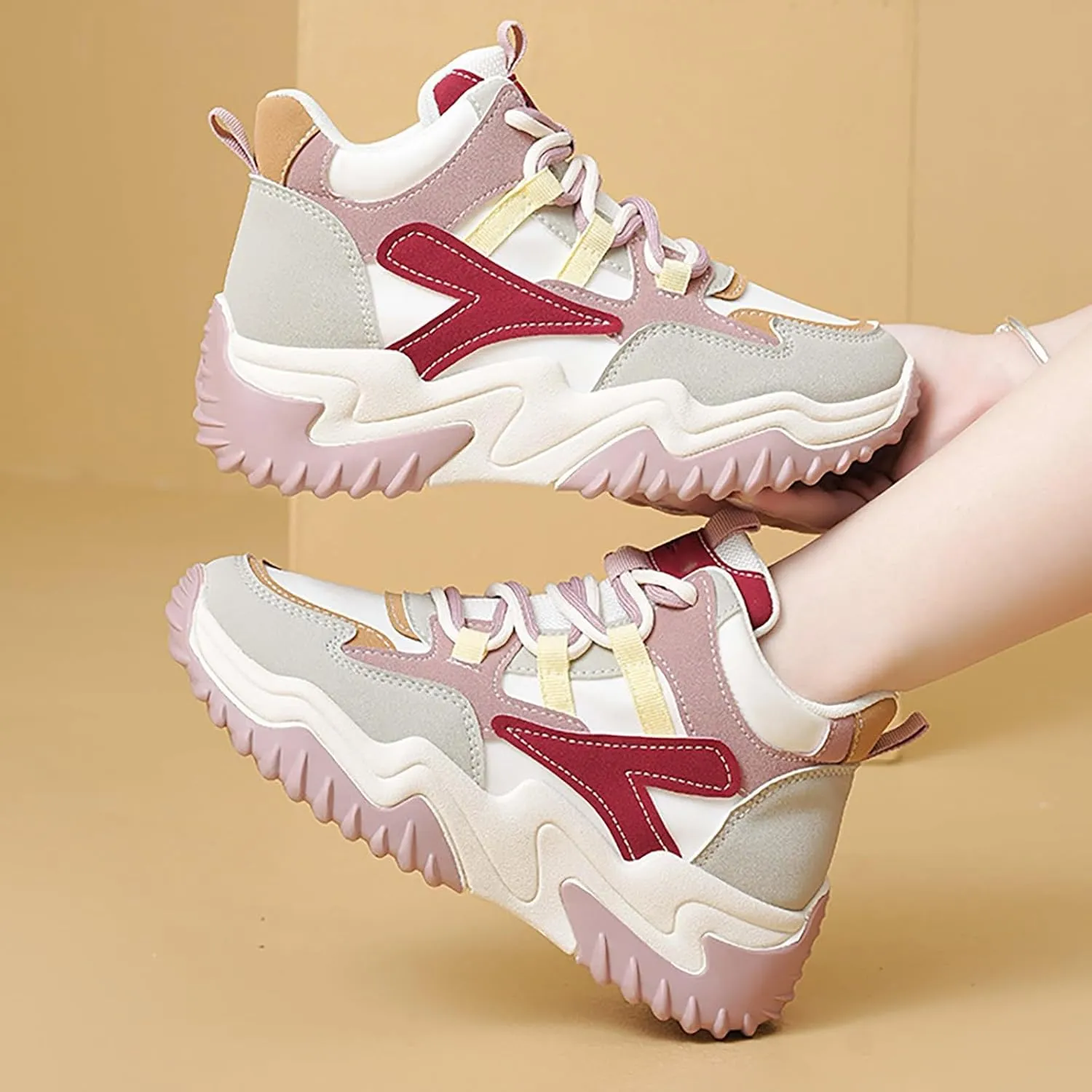 Non Slip Work Shoes Women High Top Shoes Casual Black Platform Sneaker Women's Woven Orthopedic Breathable Soft Platform Tennis Shoe Loafers Dress Shoe