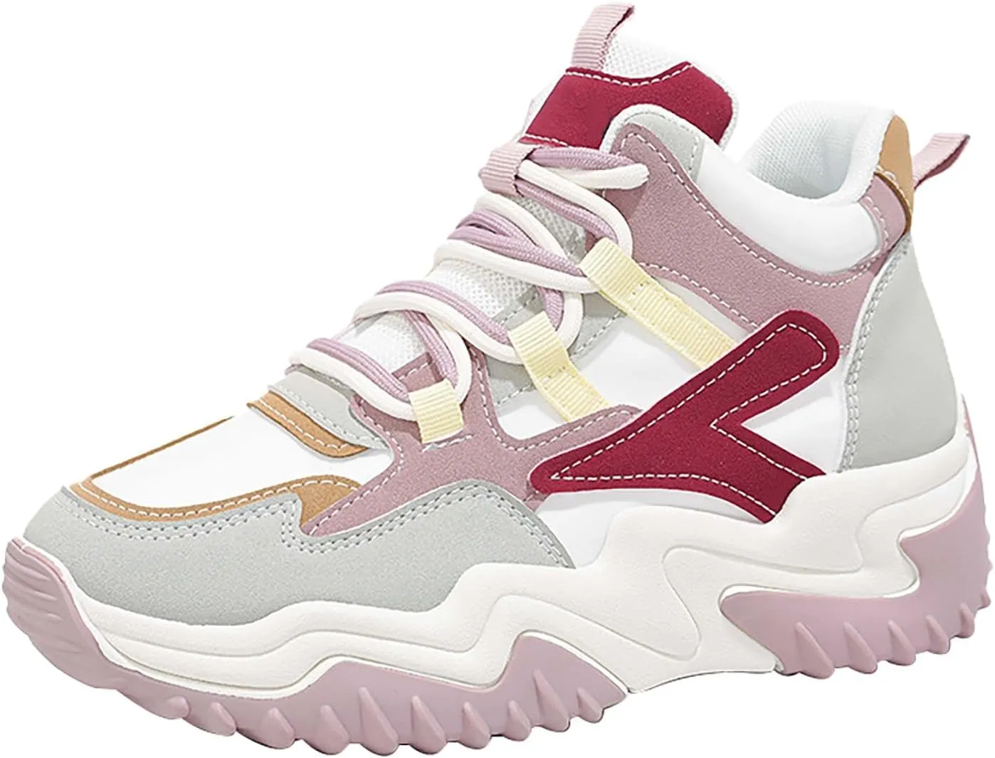 Non Slip Work Shoes Women High Top Shoes Casual Black Platform Sneaker Women's Woven Orthopedic Breathable Soft Platform Tennis Shoe Loafers Dress Shoe