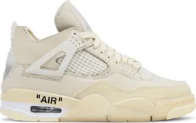 Off-White™ x Air Jordan 4 Retro Cream Sail (2020) Sneakers for Women