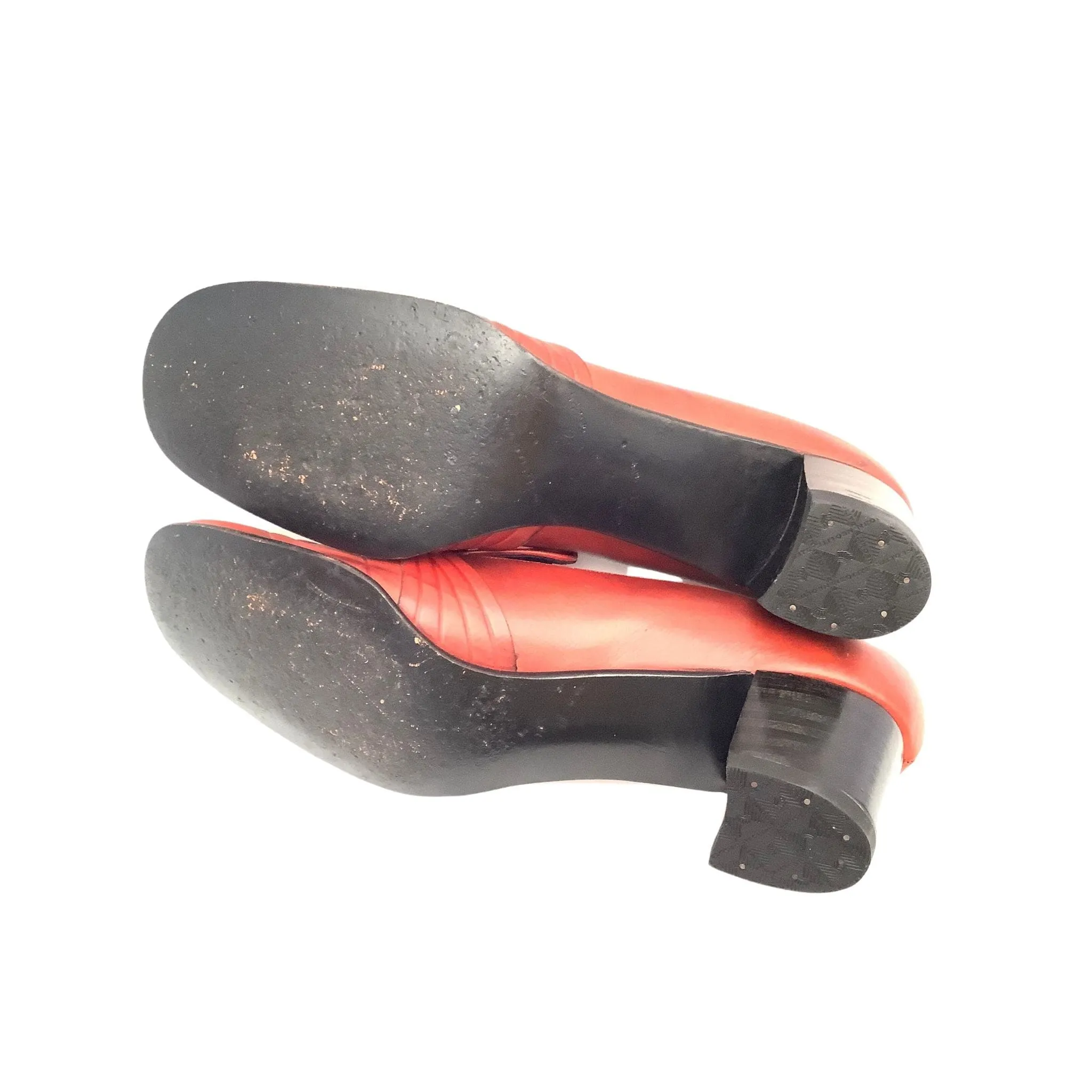Orange Deliso Loafers