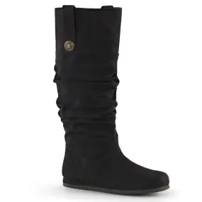 RENAISSANCE-104 Fancy Dress Costume Funtasma Men's Boots Black Microfiber