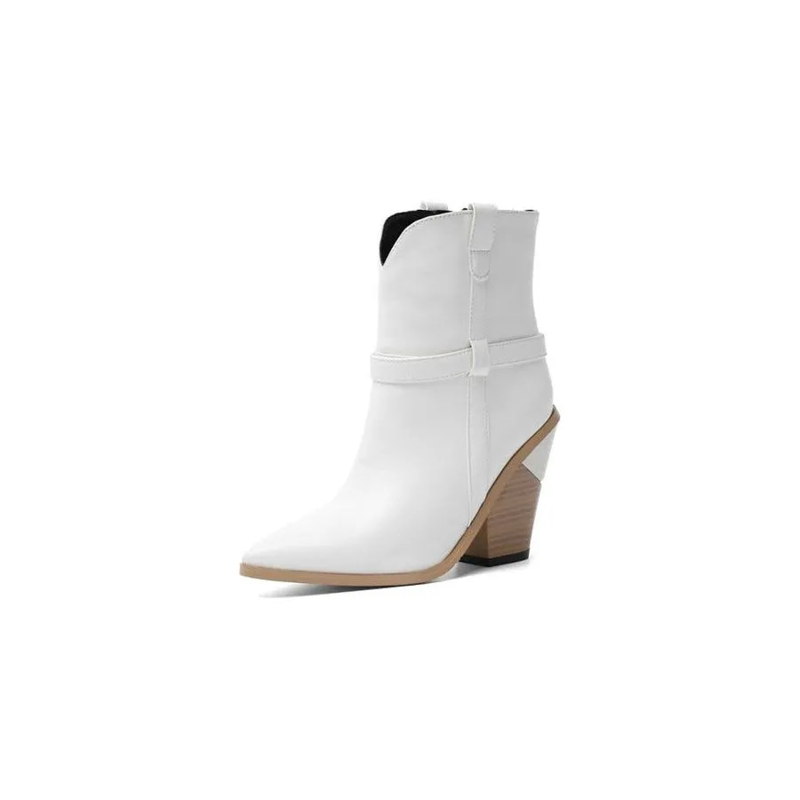 Snakara Zip Ankle Boots