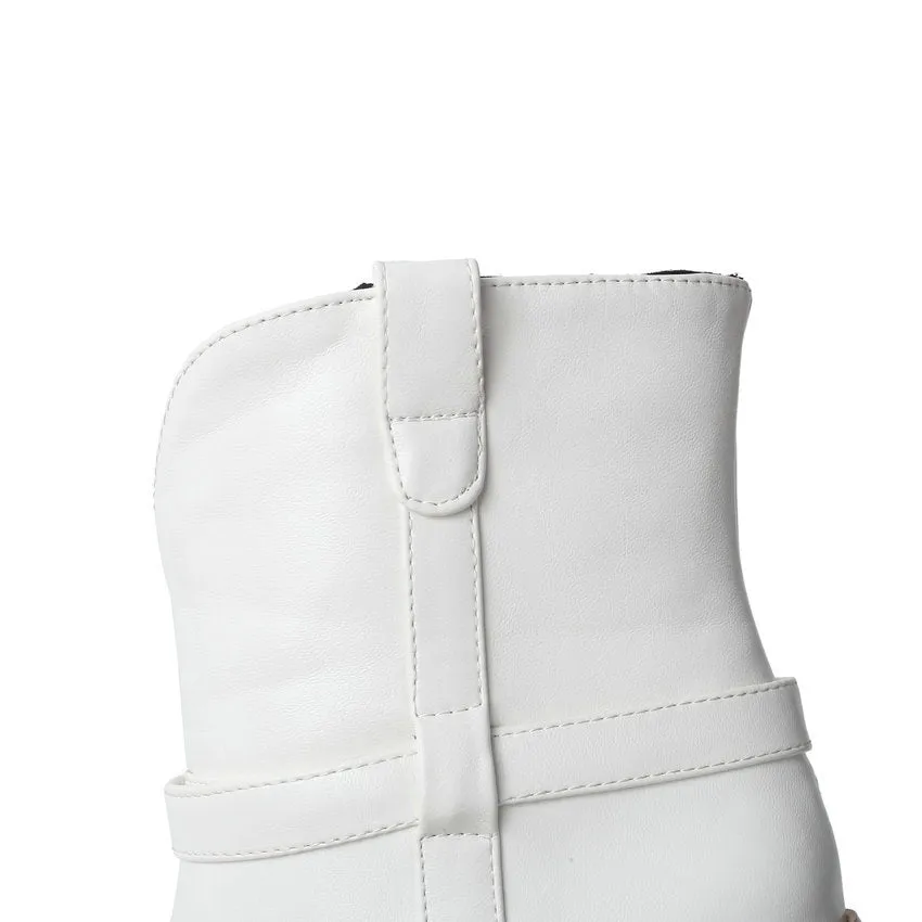 Snakara Zip Ankle Boots
