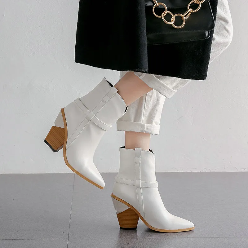Snakara Zip Ankle Boots