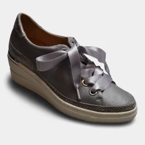 SOFTWAVES SNEAKERS IN SILVER