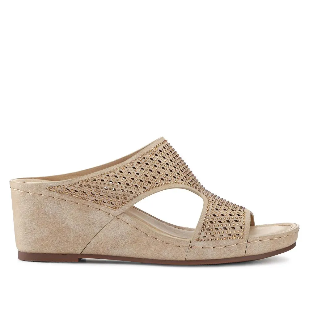 Tall Wedge Heel Mules - BAIZH41016 / 327 100