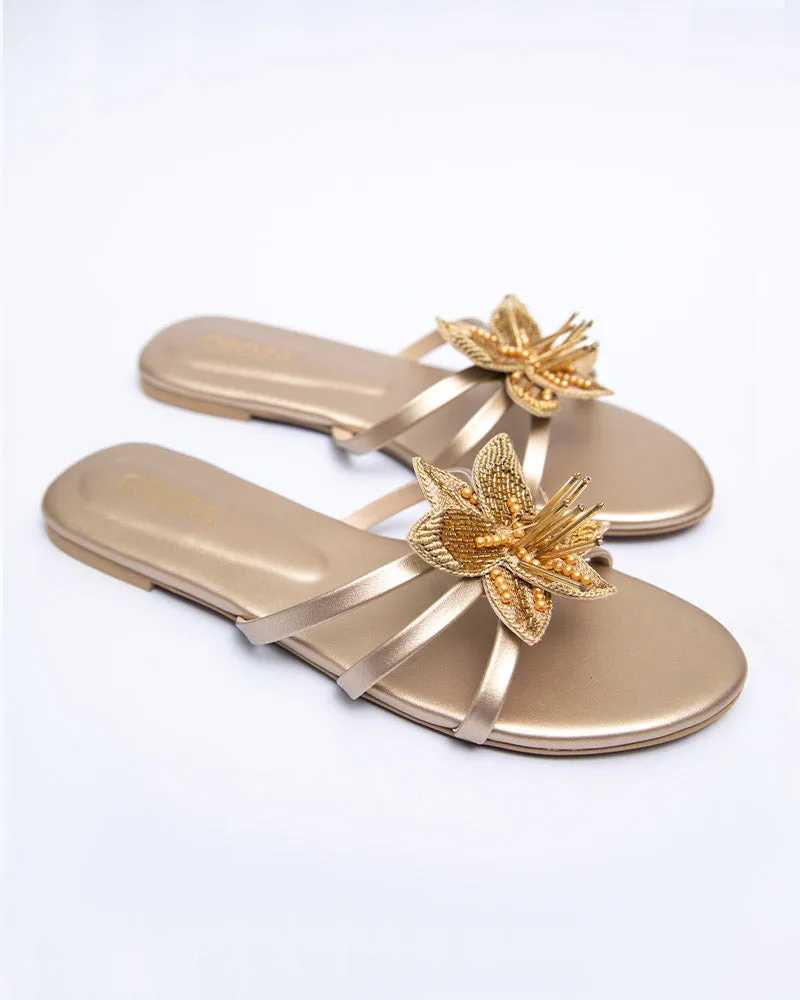 TULIP Floral Handwork Flats