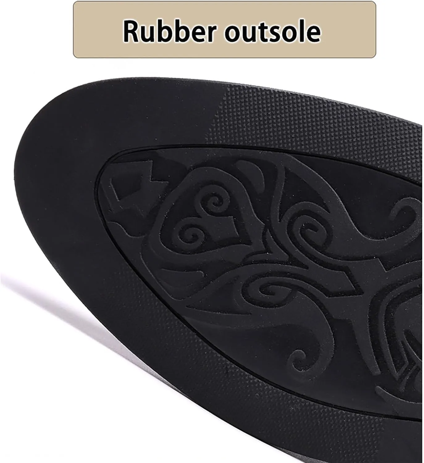 Winter New Men's Trendy Versatile Mid-Calf Warm Leather Booties Business Casual Cotton Shoes - Lightweight Flexible Fit Durable Rubber Sole