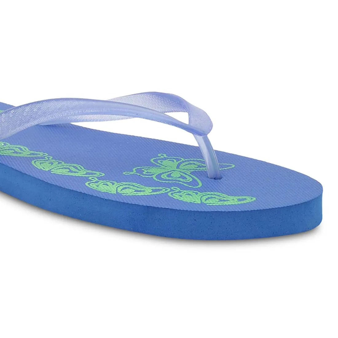 Women's Blue Stimulus  Flip Flops