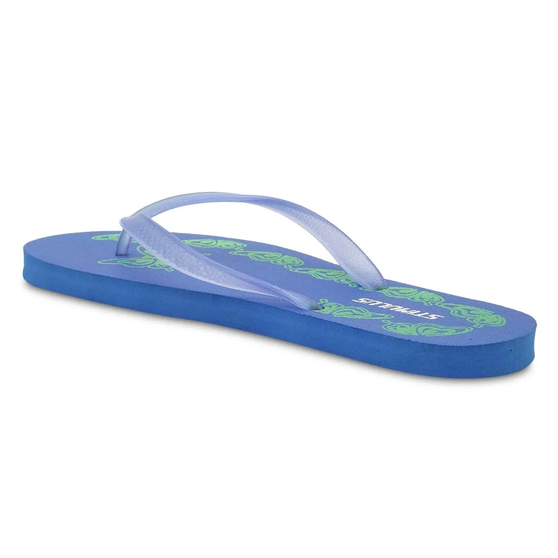 Women's Blue Stimulus  Flip Flops