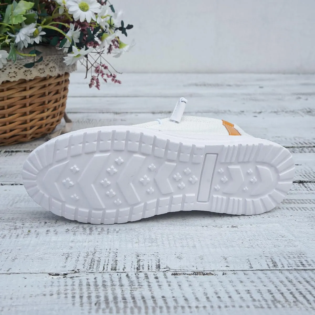 Women's Sunflower Print Deck Shoes Slip On Comfortable Boat Shoes Comfortable Lightweight Lace-Up Canvas Flat Casual Loafers for Walking Seasonal Sneaker for Work