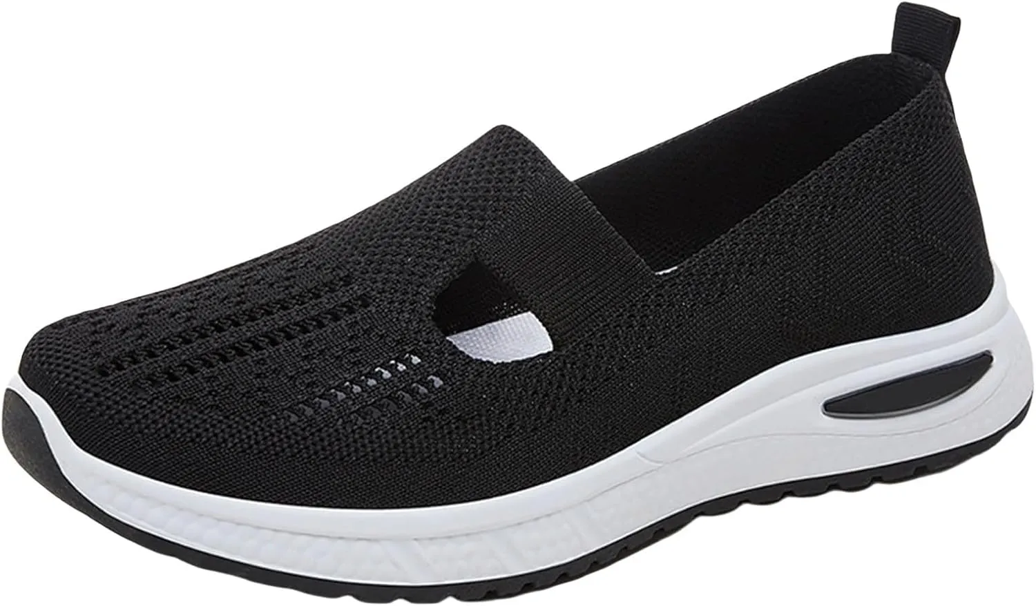 Women's Woven Orthopedic Breathable Soft Shoes Slip On Shoes Women Arch Support Women's Casual Shoes Platform Sneakers Waterproof Tennis Shoe Loafers Shoe