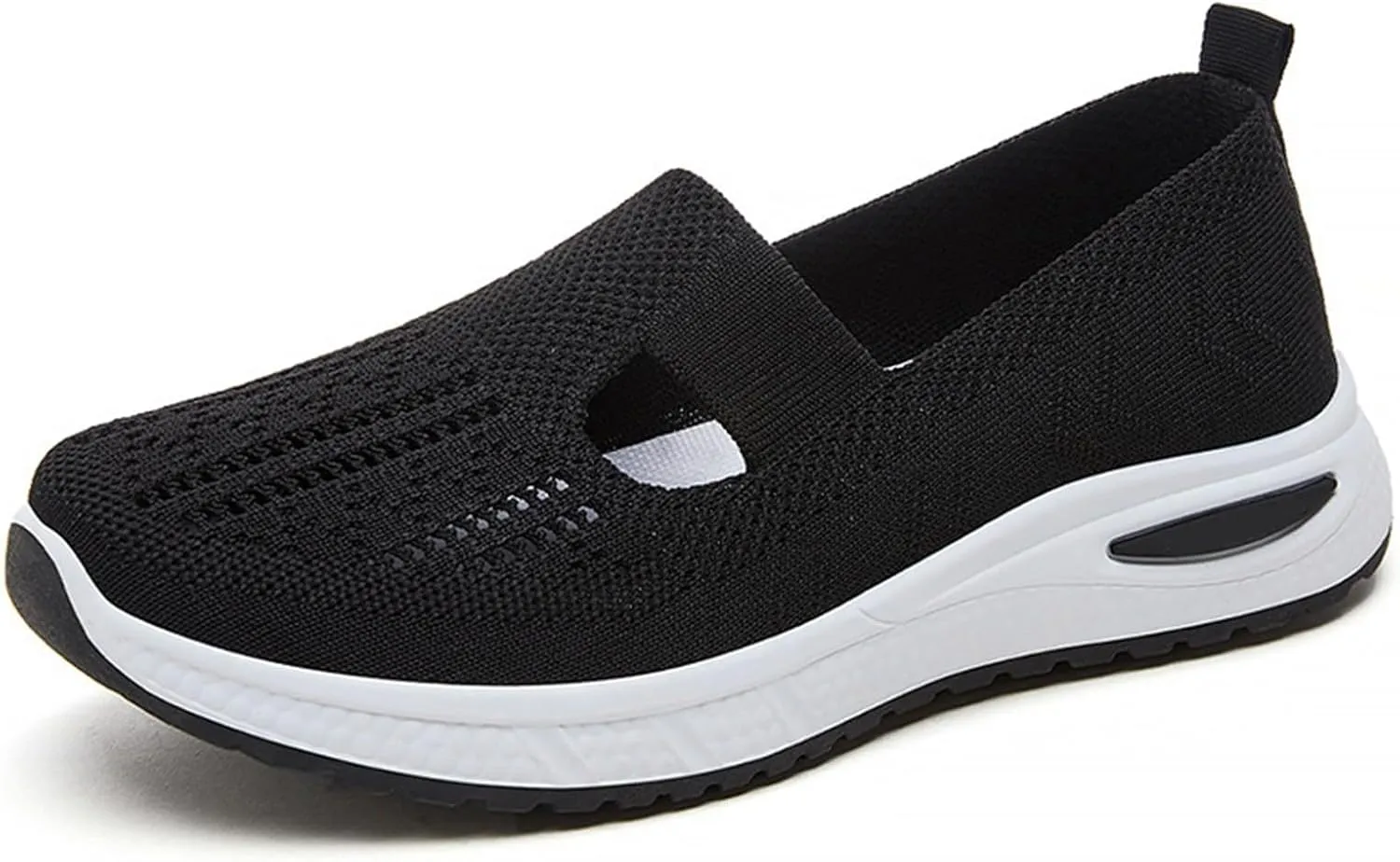 Women's Woven Orthopedic Breathable Soft Shoes Slip On Shoes Women Arch Support Women's Casual Shoes Platform Sneakers Waterproof Tennis Shoe Loafers Shoe