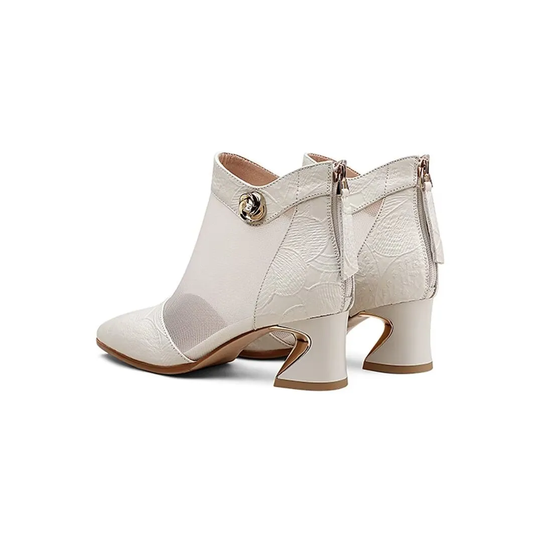 Zephyrique Glam Zipper Boots